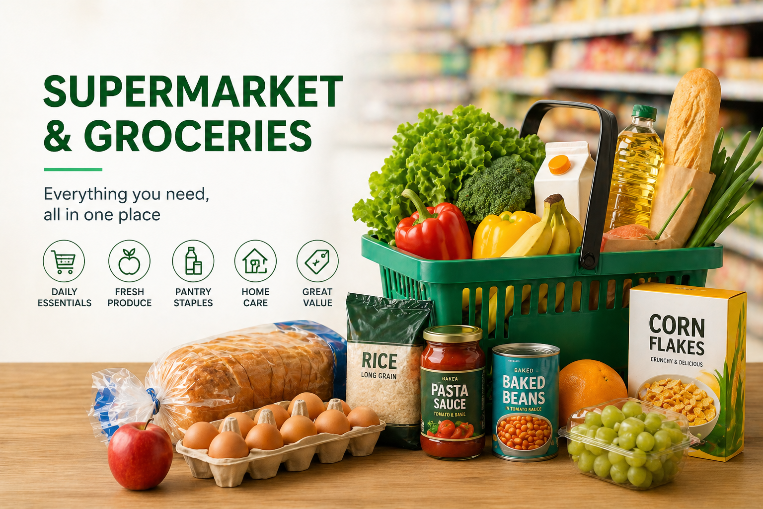 Supermarket & Groceries