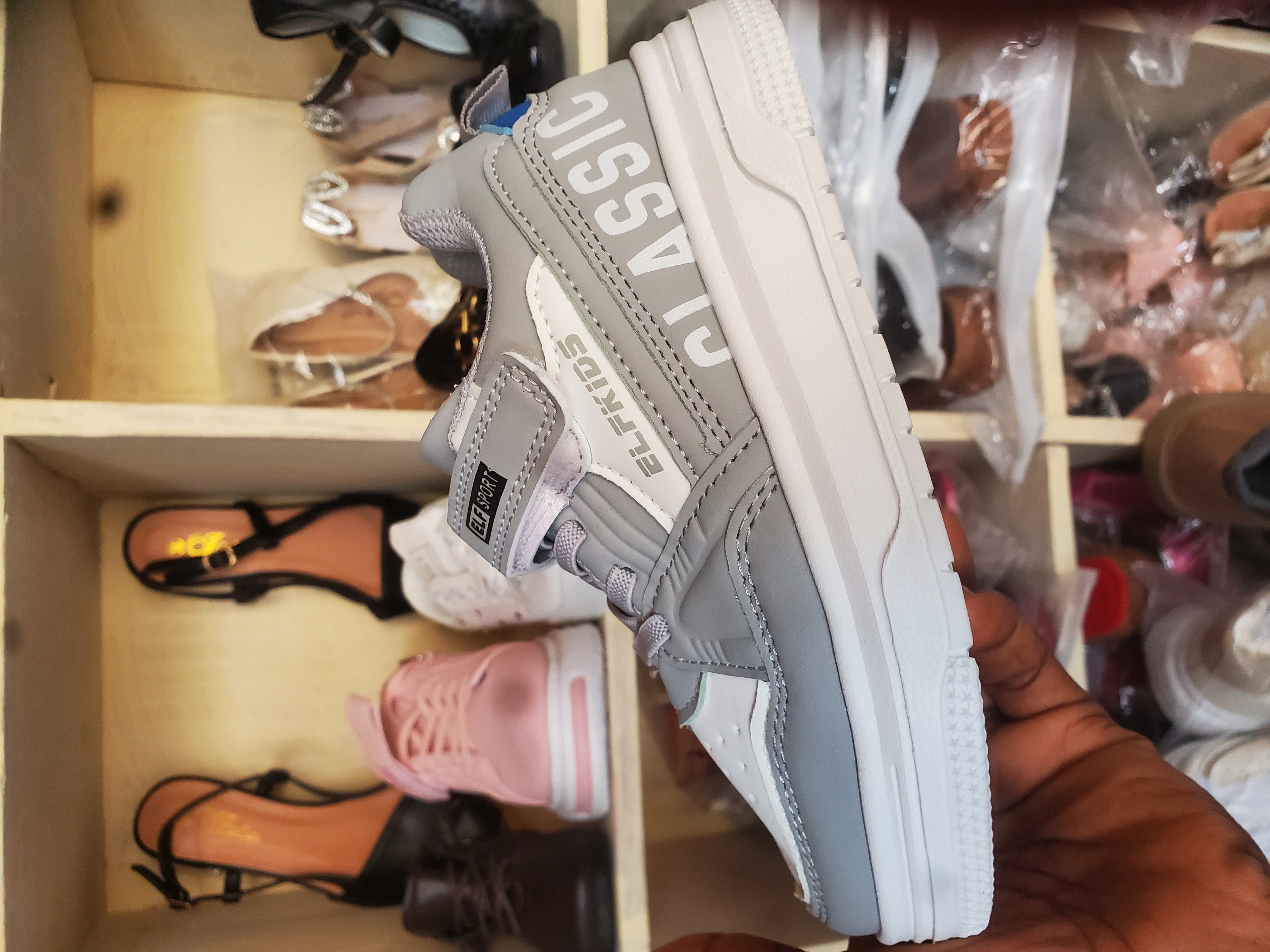 Children's luxury sneakers